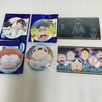 닌타마 란타로 애니메이션 재팬 캔뱃지 브로마이드 세트 텐키 도이 키리마루