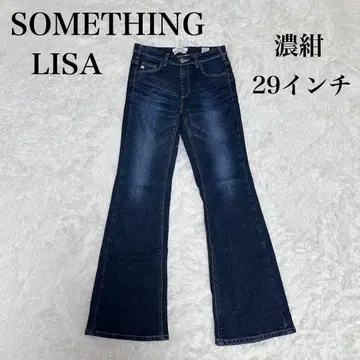 SOMETHING LISA 썸씽 리사 플레어 데님 29인치