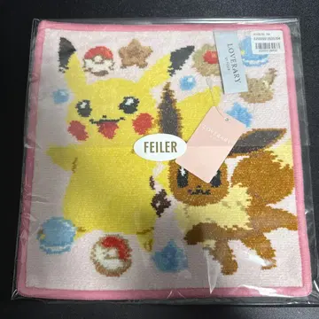 FEILER 포켓몬 피카츄 이브이 손수건