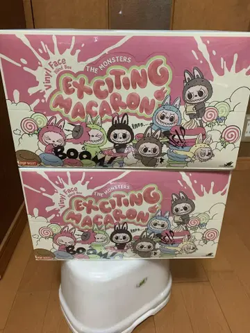 Popmart THE MONSTERS 마카롱 봉제인형 Labubu