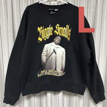 H&M notorious big 맨투맨 트레이닝복 비기 힙합
