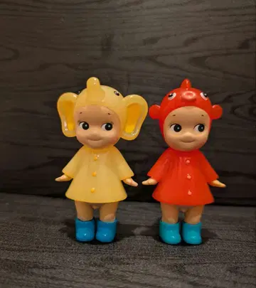 [미사용 새상품] 소니엔젤 아이 러브 레이니 데이 금붕어 코끼리