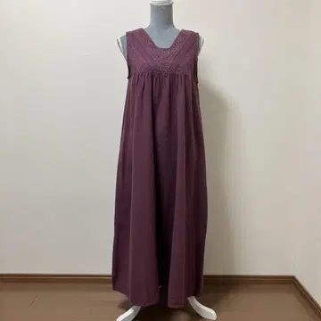 사만사 모스모스 원피스 롱 원피스 면 린넨 여름 루즈한 원피스