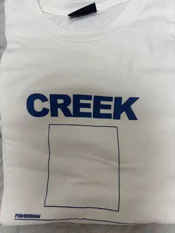 CREEK 티셔츠 화이트 XL