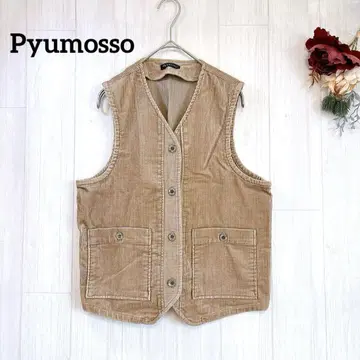 [Pyumosso] 퓨모쏘 코듀로이 베스트 베이지 가을/겨울