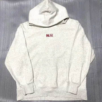 MARVEL 그레이 후드티