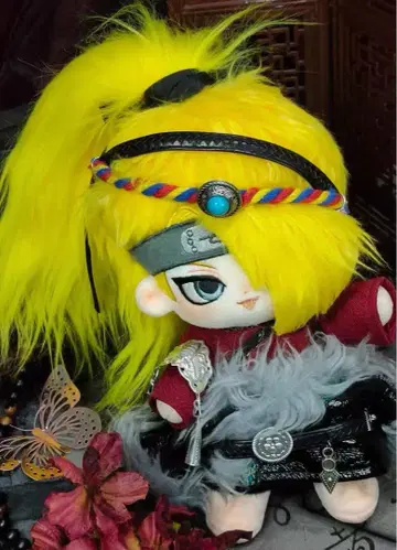 [초 레어 뼈 포함] 옷 갈아입기 봉제 인형 NARUTO 데이다라