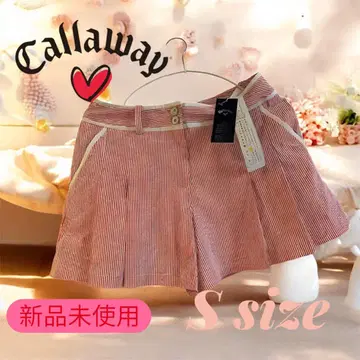 Callaway 큐롯 스트라이프 S 사이즈 미사용 새상품