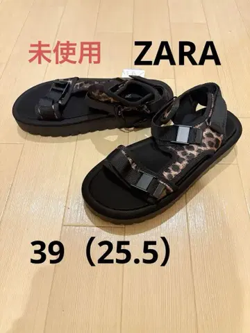 레오파드 무늬 레오파드 무늬 스포츠 샌들 ZARA 자라
