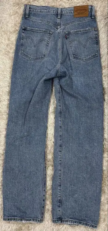 LEVI STRAUSS 새상품급 스트레이트 데님 라이트 블루
