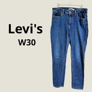 Levi's 다크 블루 슬림 핏 데님