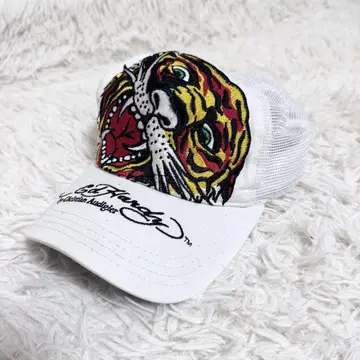 [ 레어 ] Ed Hardy 에드하디 타이거 메쉬 캡