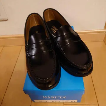 HARUTA 블랙 로퍼