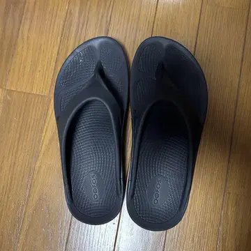 oofos 우포스 샌들 블랙 27cm