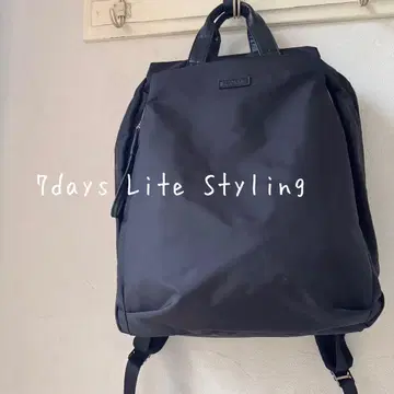 미사용품 7days life Styling 백팩 백팩 PC 가능