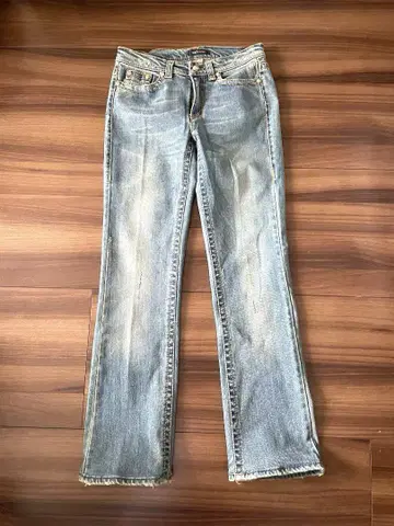 새상품급 미사용품 roberto cavalli 플레어 데님 팬츠