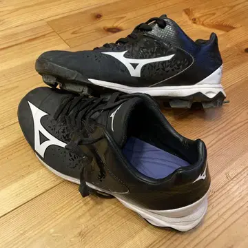 소년 야구 스파이크 MIZUNO 블랙 23cm 스파이크 슈즈 블랙