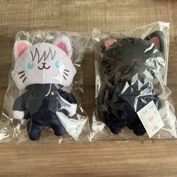 withCAT 안대 봉제 인형 키링 회옥 옥절 고죠 사토루 게토 스구루