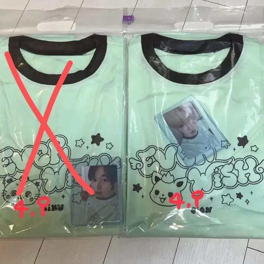 nct wish サクヤ　Tシャツ　トレカ　everland SAKUYA NCT | 엔시티 Nct wish Everland Sakuya T-shirt wts on Bunjang