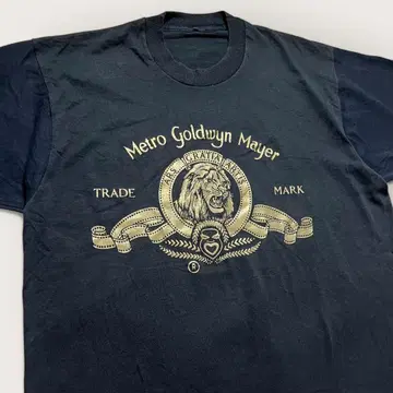 90s Metro Goldwyn Mayer 티셔츠 무비 빈티지