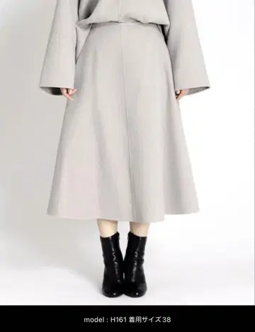 스커트 DRESSLAVE 38 M 그레이지 플레어 드레스레이브 무지
