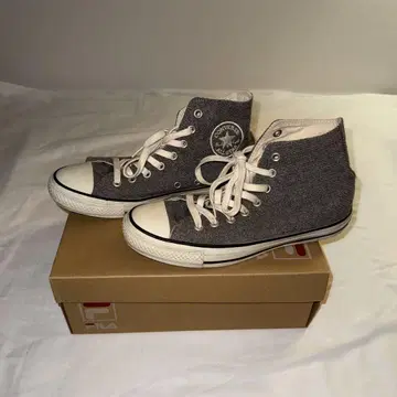 CONVERSE ALL STAR 그레이 스니커즈 25cm