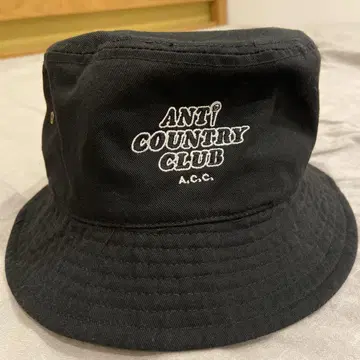 ANTI COUNTRY CLUB 버킷햇 L/XL 블랙