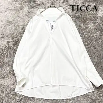 TICCA 풀오버 스퀘어 빅 셔츠 프리 사이즈 새상품급