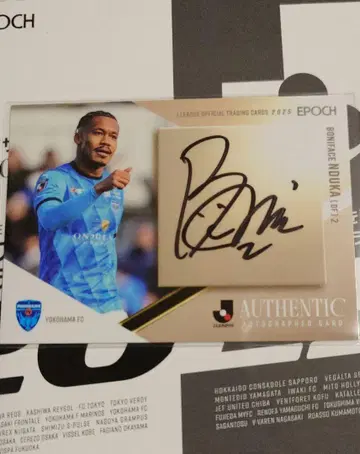 본디페이스 은도카 친필 사인 카드/55 EPOCH 2025 J리그