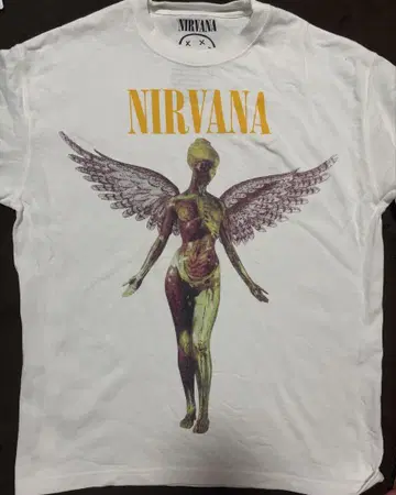 NIRVANA IN UTERO 티셔츠