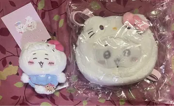 치이카와 산리오 콜라보 키티 치이카와 마스코트 & 미니백 세트