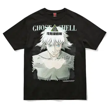 긱스룰 GHOST IN THE SHELL T셔츠 블랙