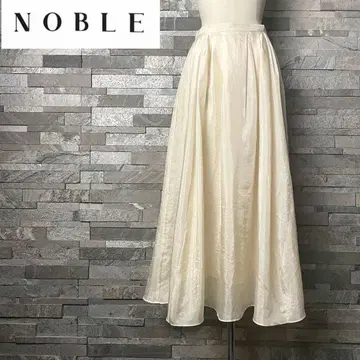NOBLE 노블 롱 플레어 스커트 맥시 길이