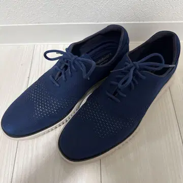 콜한 네이비 메쉬 캐주얼 슈즈