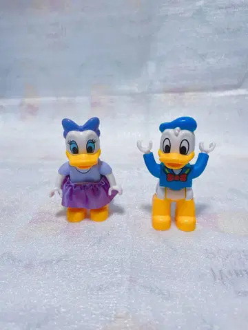 LEGO 레고 듀플로 도널드 덕 데이지 덕 피규어 피그