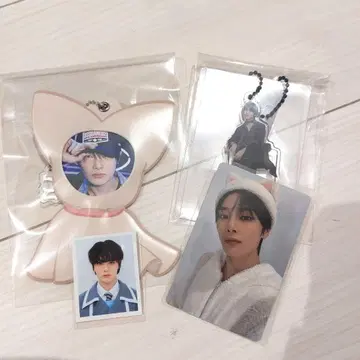 K-POP 키링과 포토 카드 세트