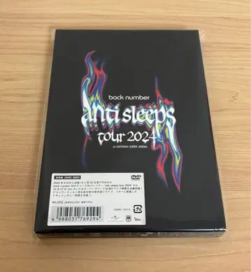 back number anti sleeps tour 2024 DVD