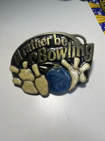 I'd rather be Bowling 배지