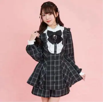 액세서리 리본 레이스 프릴 셋업