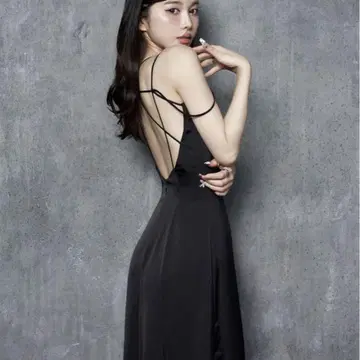 Darich 에페메라 캐미 롱 원피스 BLACK