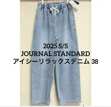 새상품 JOURNAL STANDARD 아이시 릴랙스 데님 38