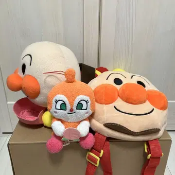 호빵맨 봉제 인형 세트