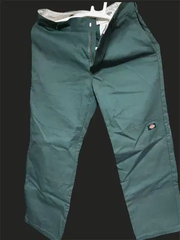 Dickies 다크 그린 스트레이트 팬츠