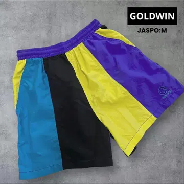 새상품급! 80's GOLDWIN 미니 포셰트 포함 배색 숏팬츠