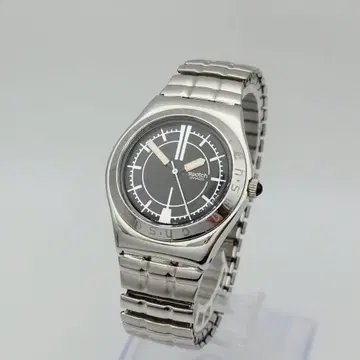 Swatch AG 1995 IRONY 블랙 메탈 밴드