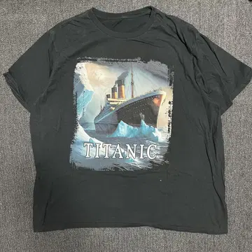 타이타닉호 T셔츠 Movie Tee 레어 사이즈