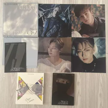SEVENTEEN Attacca Op.1 포토 카드 포함 준 버논