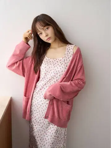 스나이델 홈 SNIDEL HOME 벨로아 프린트 민소매 원피스
