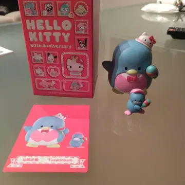 헬로키티 50주년 턱시도샘 피규어