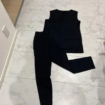 띠어리 셋업 네이비